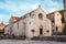 Local church in village Blato on Korcula in Croatia