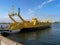 A local commuter ferry in Karlskrona, Sweden