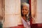A local elder stares out of her front door in Havana, Cuba.