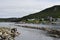 Local fisher man active on the pier; New Perlican