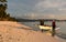 Local fishermen. White beach. Boracay island. Aklan. Western Visayas. Philippines