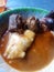 Local Ghanaian dish fufu and the most favorite among the Akan tribes