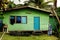 Local house, Vanua Levu island, Fiji