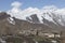 Local houses at Muktinath village in lower Mustang district, Nepal