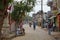 Local People on Main Street in Mandawa, Rajasthan, India