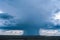 Local Rain Shower over New Mexico