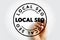 Local Seo - practice of optimizing a website in order to increase traffic, leads and brand awareness from local search, text