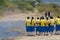 Local students at the Lake Baringo, Kenya