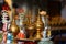 Local Villagers prepare Foods and rice in container to Buddha Monks