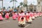 Local women dancing during Festival of the Virgin de la Candelaria in Lima, Peru