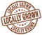 locally grown brown stamp