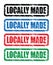 Locally made stamps