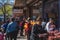 Locals buying fruit in Flushing Chinatown