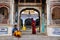 Locals at the Hanuman Temple, Jaipur, India.