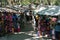 Locals selling colorful Mexican souvenirs and other paraphernal