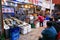 Locals and tourists at Noryangjin Fisheries Wholesale Market