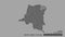 Location of Haut-Uele, province of Democratic Republic of the Congo,. Bilevel