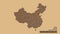 Location of Hebei, province of China,. Pattern