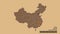 Location of Jiangxi, province of China,. Pattern