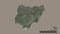 Location of Lagos, state of Nigeria,. Satellite