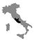 Location Map of Lazio Region