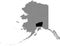 Location map of the Matanuska-Susitna borough of Alaska, USA