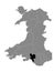 Location Map of Neath Port Talbot County Borough