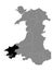 Location Map of Pembrokeshire County
