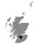 Location Map of South Lanarkshire Council Area