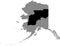 Location map of the Yukon-Koyukuk Census Area of Alaska, USA