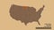 Location of North Dakota, state of Mainland United States,. Pattern