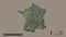 Location of Pays de la Loire, region of France,. Satellite