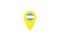 Location pin Argentina map navigation label symbol