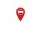 Location pin Austria map navigation label symbol