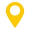 Location pin icon on white background. location pin point.