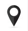 Location pin. Map pin flat icon vector design.