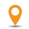 Location pin new. Map pins sign location icon