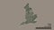 Location of Rutland, unitary authority of England,. Satellite