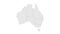 Location State New South Wales on map Australia. 3d New South Wales flag
