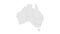 Location State of Queensland on map Australia. 3d South Australia flag map marker location pin.