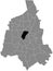 Locator map of the ALTSTADT DISTRICT, MAGDEBURG
