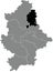 Locator map of the BAKHMUT RAION, DONETSK OBLAST