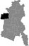 Locator map of the BRAMBACH BOROUGH, DESSAU
