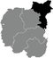 Locator map of the NOVHOROD-SIVERSKYI RAION, CHERNIHIV OBLAST