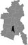 Locator map of the WEST BOROUGH, DESSAU