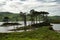 Loch Assynt is in the geo park, Inchnadamph, Sutherland, Scotland, U.K.. 