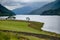 Loch Eck at Loch Lomond and The Trossachs National Park Argyll a