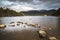 Loch an Eilein at Aviemore in the Highlands of Scotland.