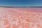 Loch Lel - pink lake in Australia.