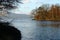 Loch Lomond and the River Leven in Balloch, Scotland